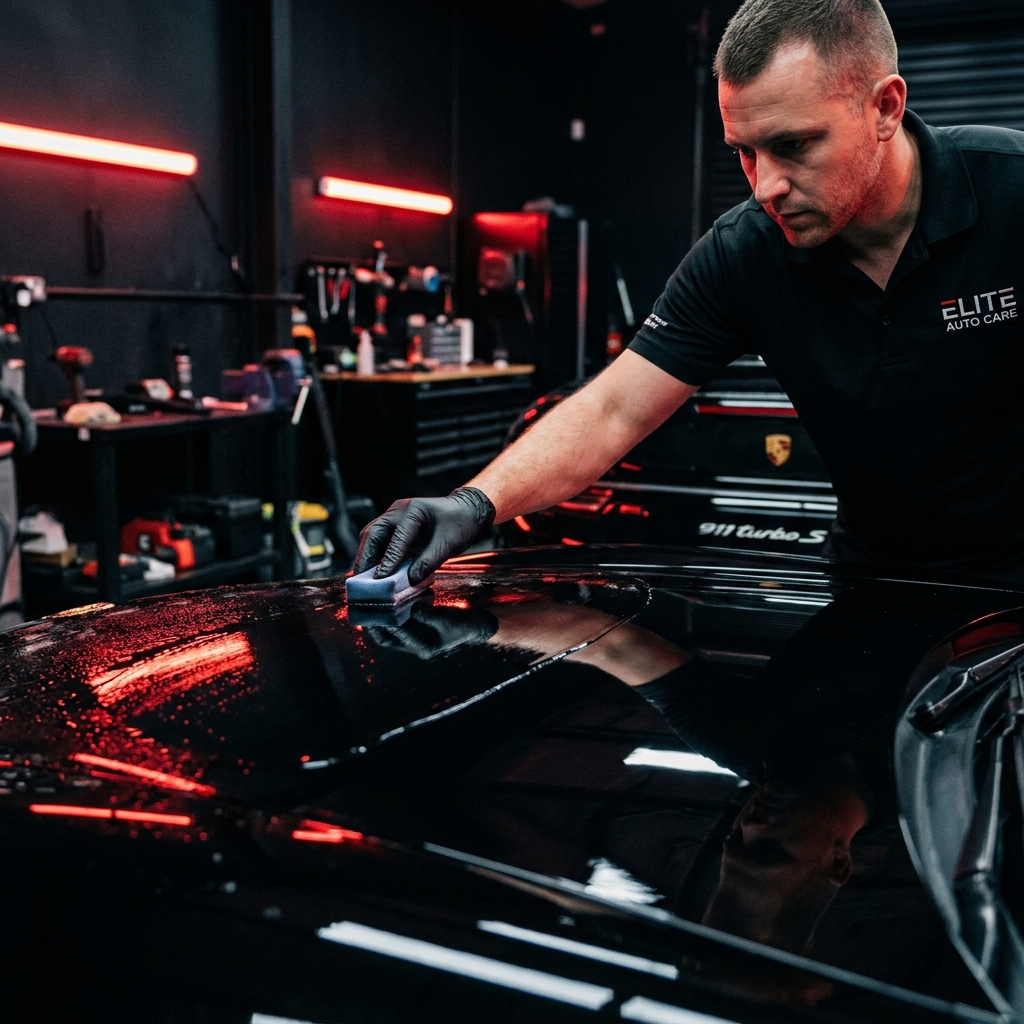 Premium car detailing service