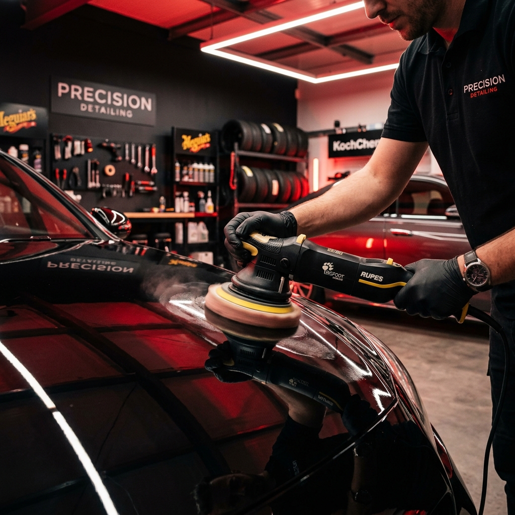 Paint correction polishing